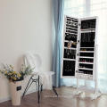 Simple Apartment Bedroom Mirror Dressing Table Can Storing Stud earrings necklace, etc.